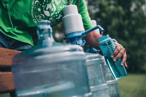 Picture of Filling Water Bottle - Free Stock Photo