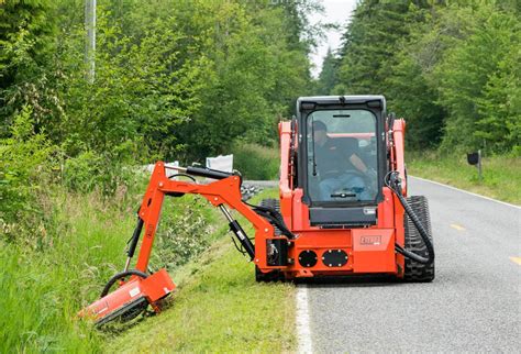 RAPTOR SKID STEER BOOM ARM MOWER ATTACHMENT | Skid Steer Attachment ...