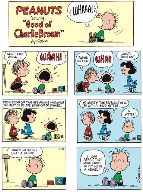 Today's Peanuts comic - Friday, November 10th, 2017 : peanuts