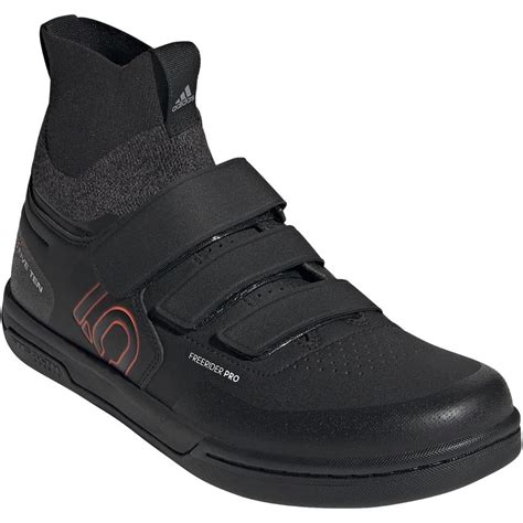 Five Ten Scarpe MTB Freerider Pro Mid V Core - Black/Solar Red/Gray Three | Maciag Offroad