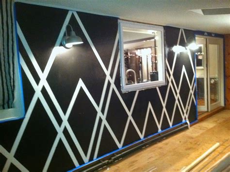 Pin by Jennifer Wallace on Accent Wall | Painters tape design wall, Painters tape design, Wall ...