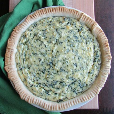 Savory Spinach and Cheese Pie - Cooking With Carlee