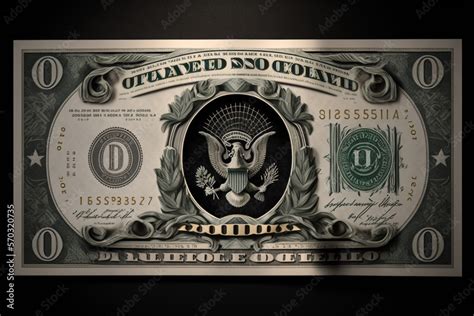 one dollar bill fake Stock Illustration | Adobe Stock