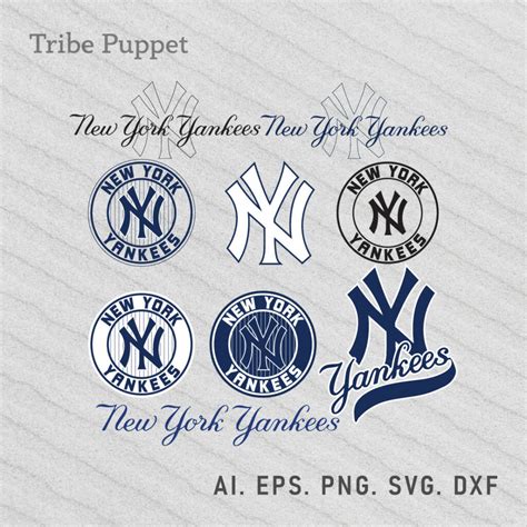 New York Yankees Logo Vector Set - MasterBundles