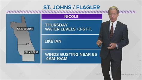 Nicole will make landfall as a Category 1 Hurricane | firstcoastnews.com