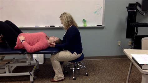 Cervical Flexion Rotation Test - YouTube