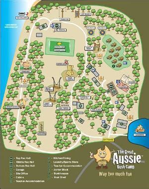 Camp Maps - Aussie Bush Camp