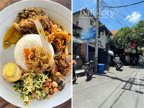 Warung Nasi Ayam Bu Oki Kuliner Khas Bali Yang Terkenal!