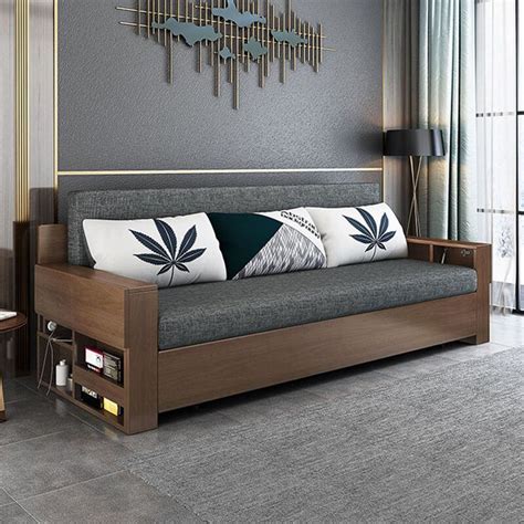 Contemporary Wooden Sofa