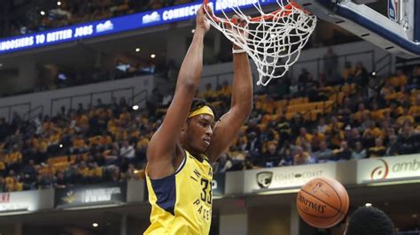 Watch: Myles Turner posterizes Gordon Hayward with monster dunk ...