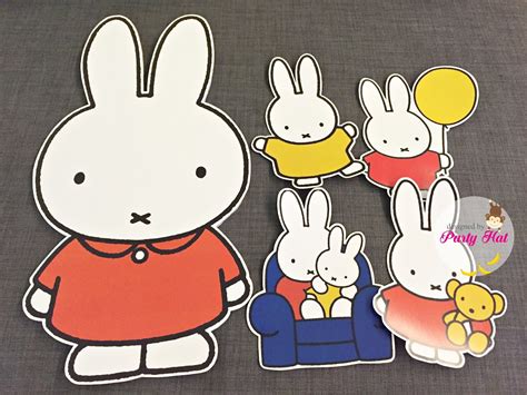 Party Hat: Miffy theme birthday party