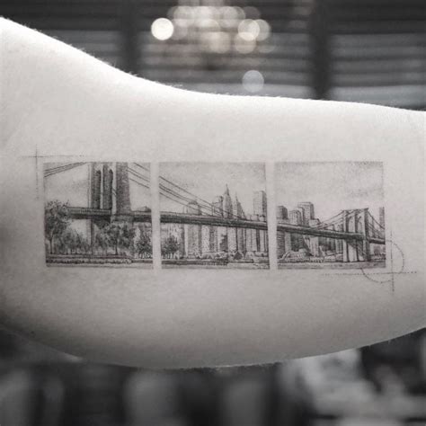 25 Cityscape Tattoos of the World's Most Beautiful Skylines - TattooBlend