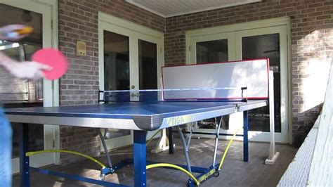 DIY table tennis return board - YouTube