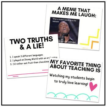 Meet the Teacher Editable Template with Google Slides™ by Love Learning