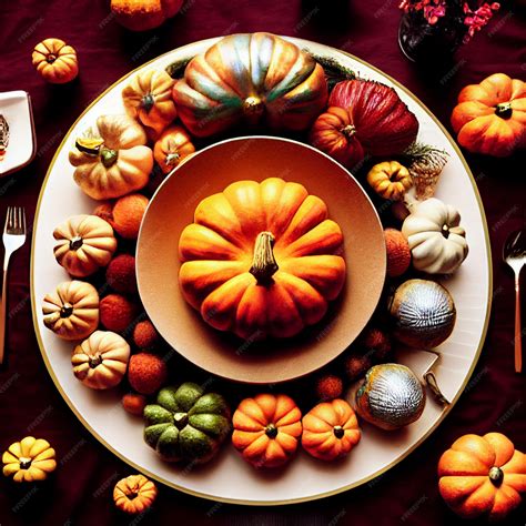 Premium Photo | Thanksgiving cornucopia centerpiece decoration ideas