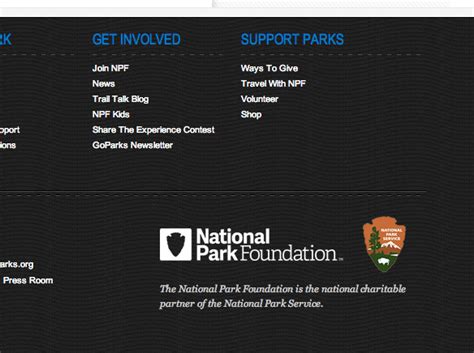 Brand New: New Logos for National Park Foundation and Service by Grey