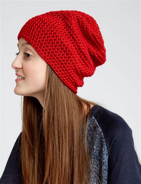 34 Slouchy Beanie Crochet Patterns for Beginners