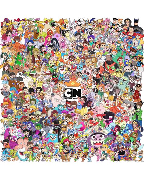 Cartoon Network Character Collage 3 by mnwachukwu16 on DeviantArt