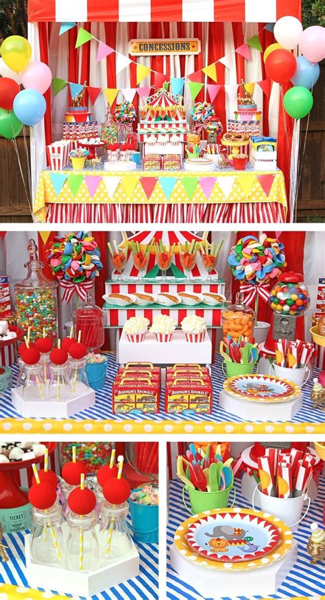 Circus Party Decorations regarding Trending This Year - Birthday Ideas Make it | Dumbo birthday ...