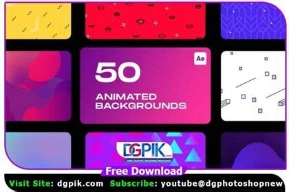 Animated Backgrounds for After Effects - DGPik