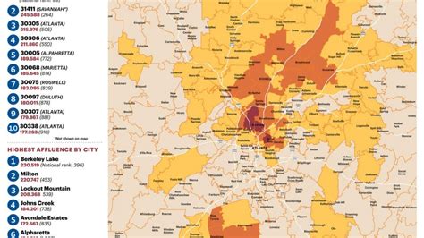 Atlanta Ga Zip Code Map [Updated 2019] - Atlanta Zip Code Map Printable | Printable Maps