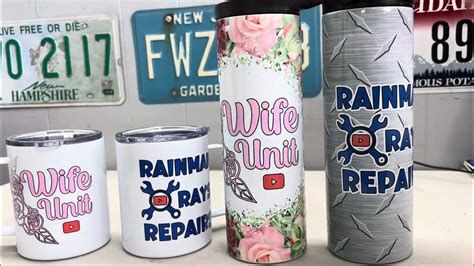 New Custom Insulated Tumblers and Coffee Mugs! - YouTube