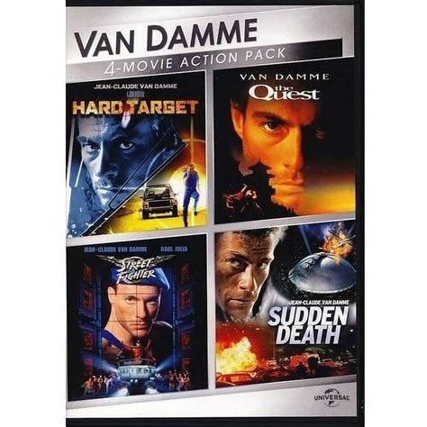 Van Damme 4-Movie Action Pack: Hard Target / The Quest / Street Fighter ...