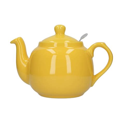 Custom Color Pottery Farmhouse Loose Leaf Teapot with Infuser - Ceramic Teapot, Candle Jar, Mugs ...