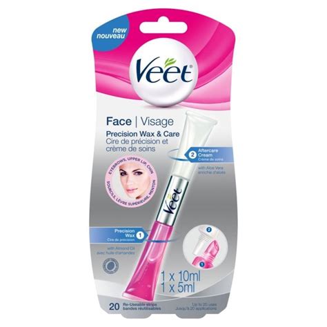 Veet Face Precision Wax & Care Kit | Women's Hair Removal | Chemist 4 U