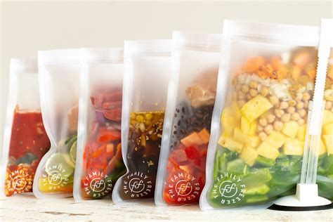 Reusable Gallon Freezer Bags - 6 Pack | The Family Freezer