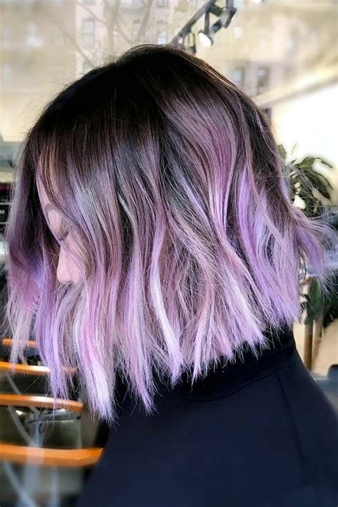 Purple Ombre Hair: Express Your Individuality with a Splash of Color | Цвет волос, Цветные ...