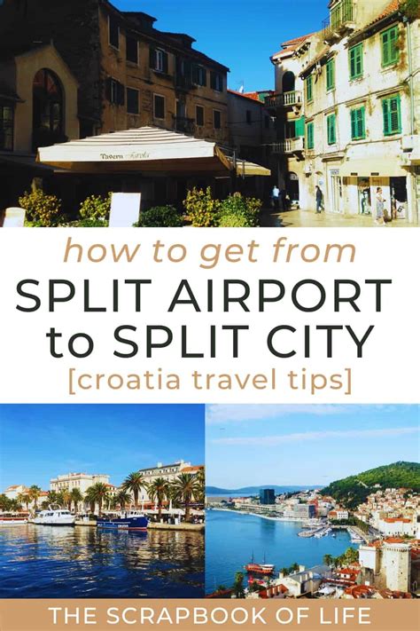 How To Get From Split Airport To Split Centre Via Airport Shuttle Bus?