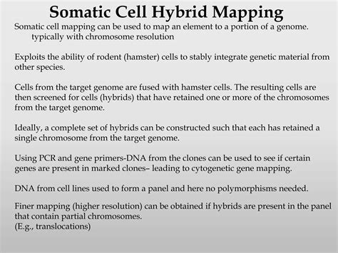 Gene mapping