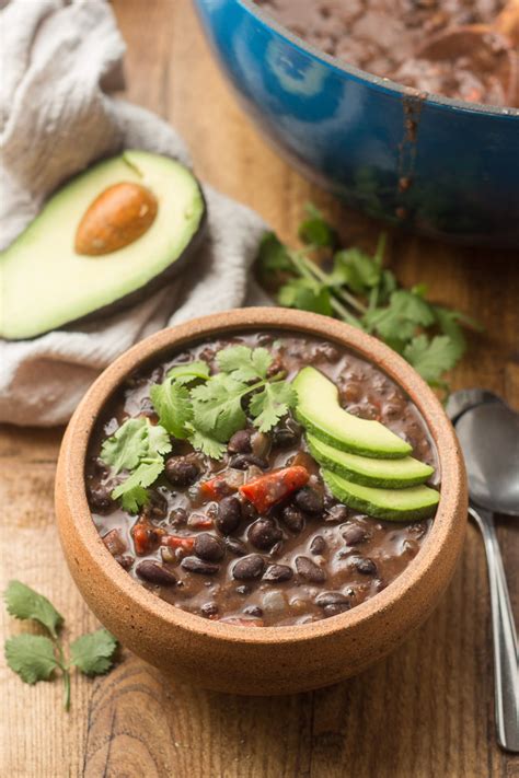 Spicy Black Bean Soup - Connoisseurus Veg