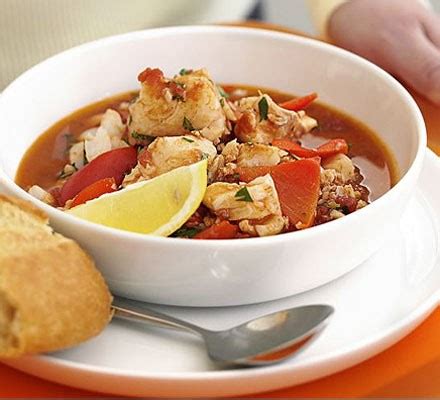 Easy fish soup recipe | BBC Good Food