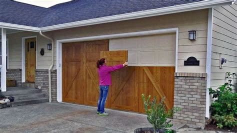 Awesome Home Garage Door Design Ideas 84 | Home exterior makeover, Garage door makeover, Garage ...