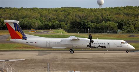 Far North Queensland Skies: Philippine Airlines Q400 RP-C3036 departs