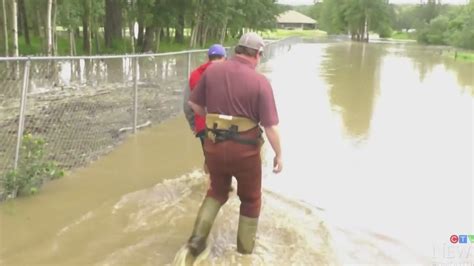 ALBERTA FLOODING | Whitecourt Golf Course Under Water, Cleanup And ...