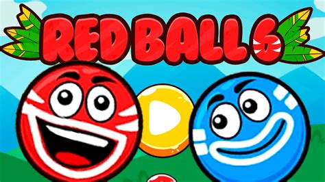 Новый Ред Бол 6 красный шарик, приключение RED BALL 6 против ЗЛОДЕЕВ прохождение прикольной игры ...