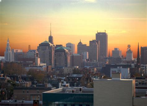 Buffalo, NY | Downtown Buffalo, NY from my hotel window. | By ...