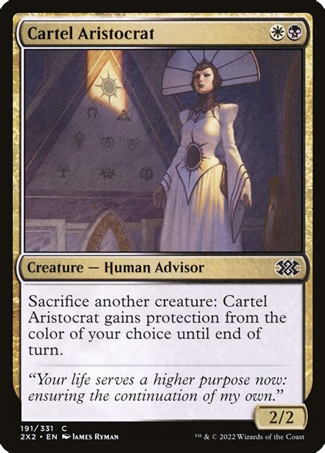 Cartel Aristocrat · Double Masters 2022 (2X2) #191 · Scryfall Magic The Gathering Search