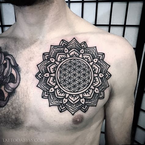 Sacred Geometry Mandala - Tattoo Abyss Montreal