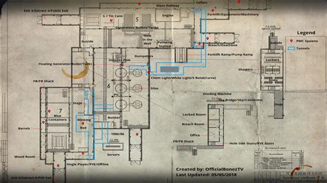 Escape From Tarkov maps – extractions, points of interest, and more | The Loadout