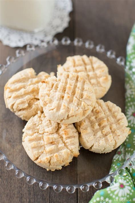 These whole food coconut Flour shortbread cookies that are gluten-free ...