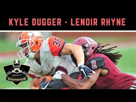 Kyle Dugger, DB, Lenoir Rhyne | 2020 NFL Draft Highlights | Best D2 Football Player - YouTube