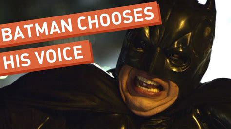 Batman Chooses His Voice. Warning, says the F word once | Batman funny, Batman, Batman meme