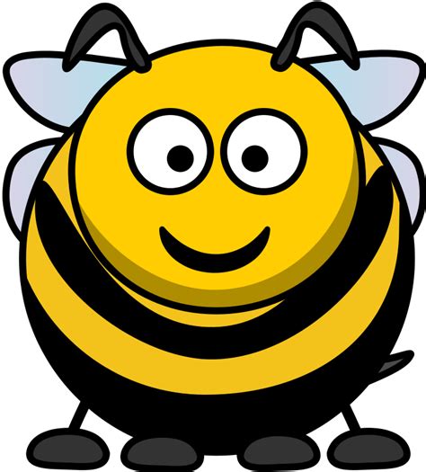 Bee | Free Stock Photo | Illustration of a cartoon bee | # 14208