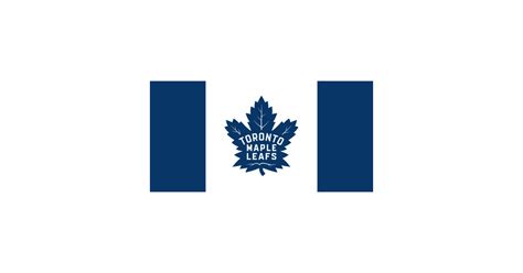 Toronto Maple Leafs Flag - Toronto Maple Leafs - Sticker | TeePublic