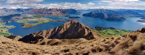 Lake Wanaka Panorama : New Zealand : Mountain Photography by Jack Brauer