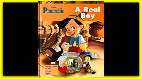 DISNEY PINOCCHIO "A REAL BOY" - YouTube